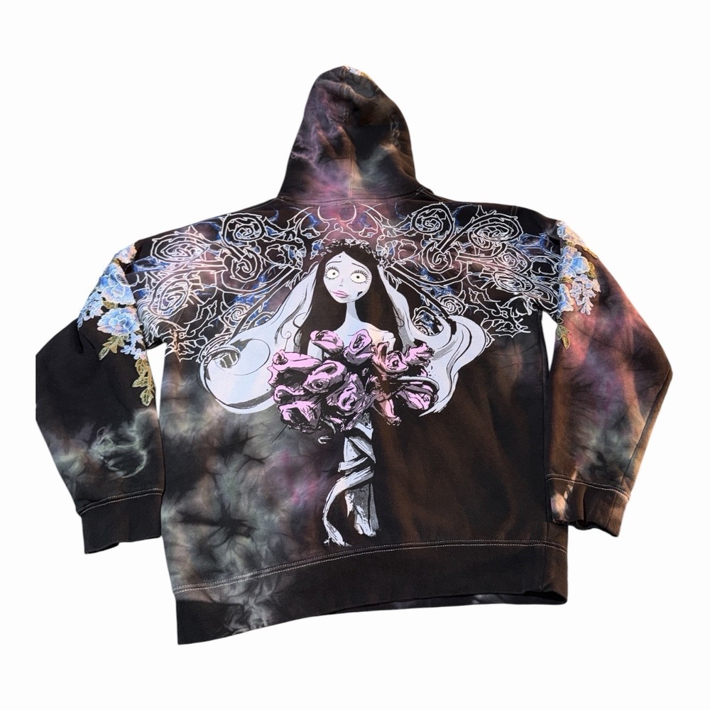 Civil Regime X Corpse Bride Eternal Bride M Rare Tim Burton Embroidered Hoodie